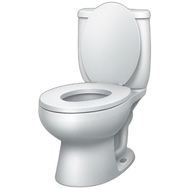 du pipi sur une toilet emoji