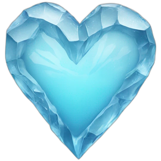 ice heart emoji