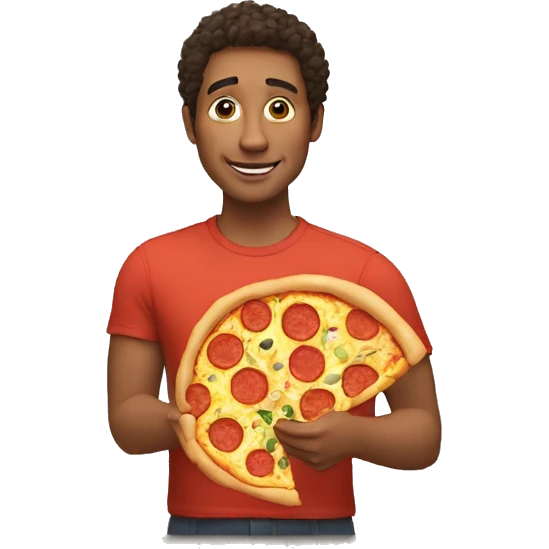 jude bellingham holding a pizza emoji