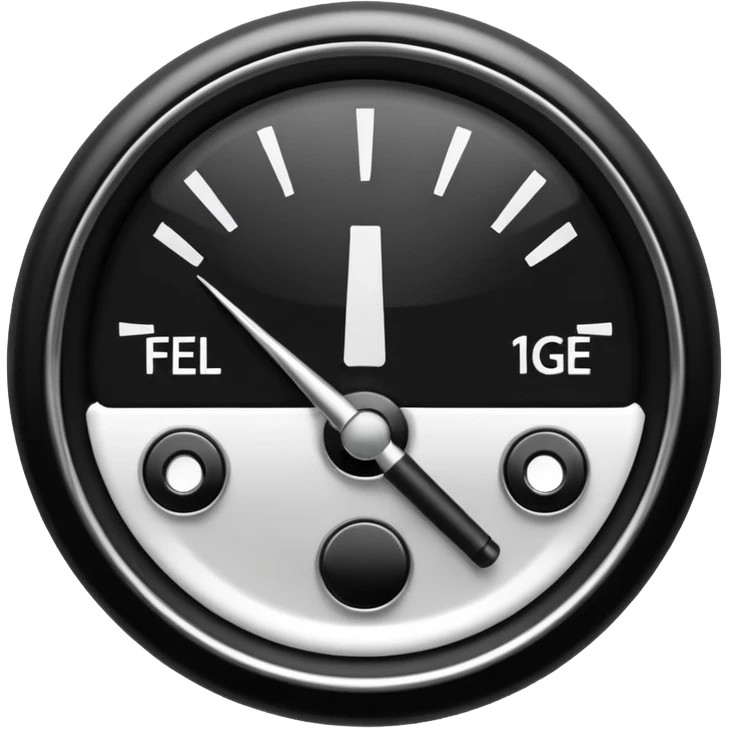 Fuel gage full emoji