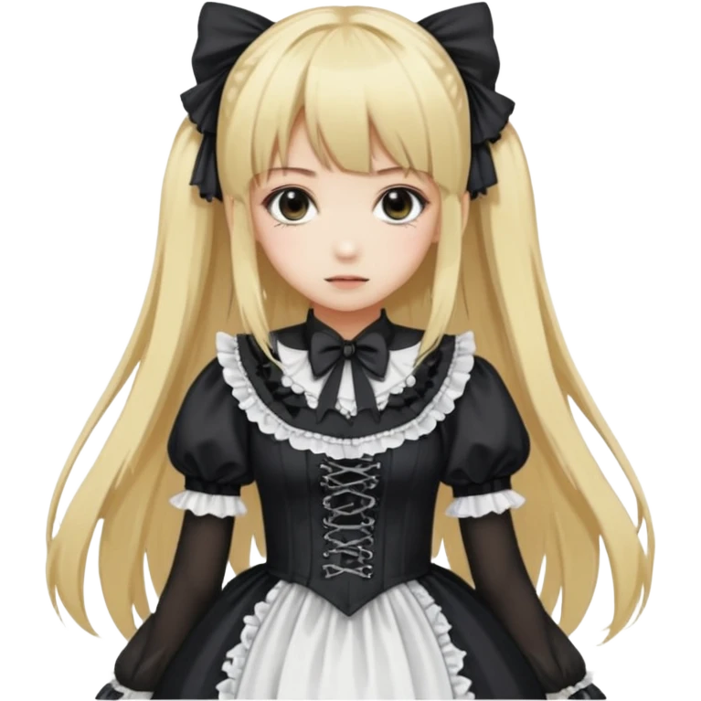 Misa Amane from death note anime style emoji