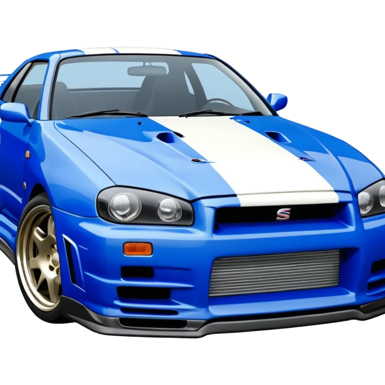 The 1999 Nissan Skyline GT-R R34 is the car used in the movie 2 Fast 2 Furious.   emoji