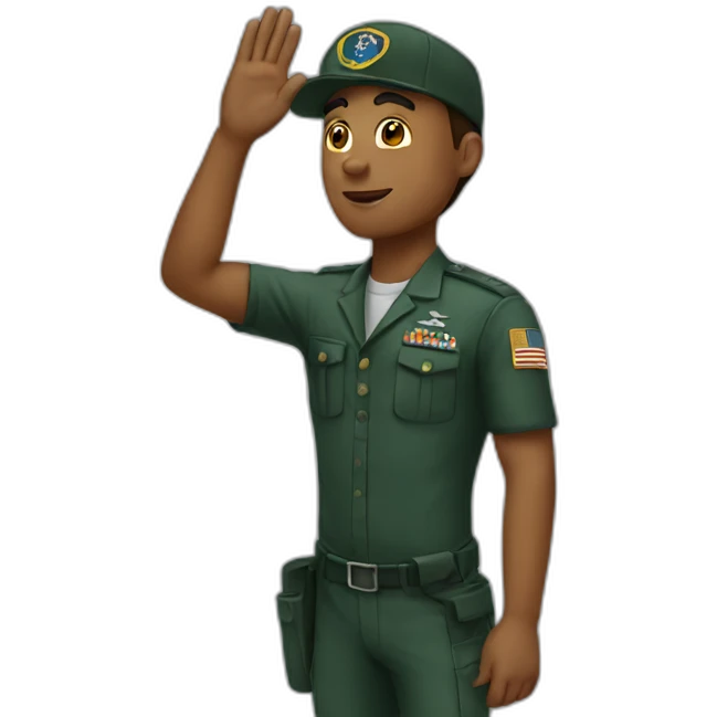 salute emoji