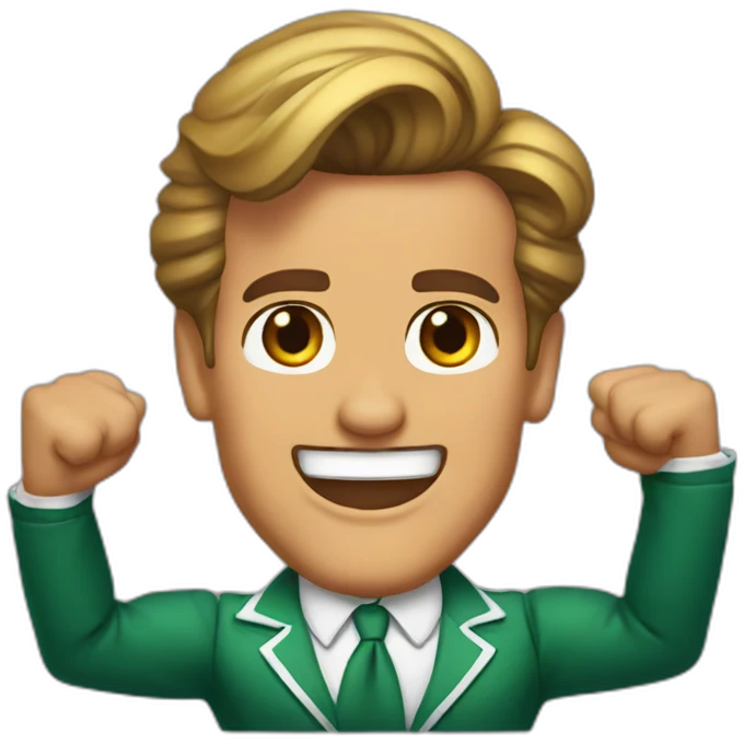 arnold schwarzenegger cheerleadering emoji