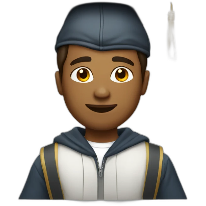 University student boy  emoji