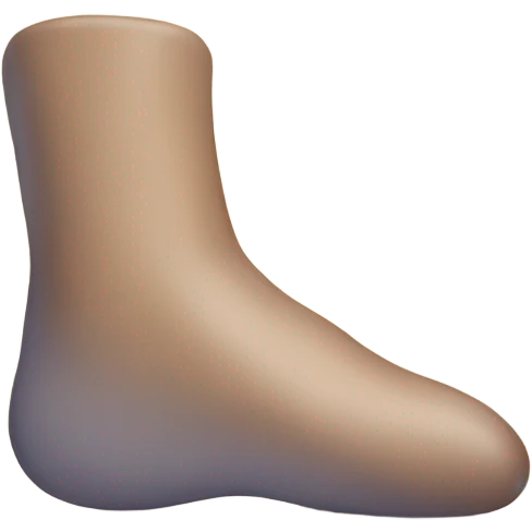 A hand holding a slipper as if to throw it emoji