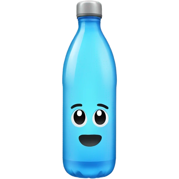 Water bottle emoji