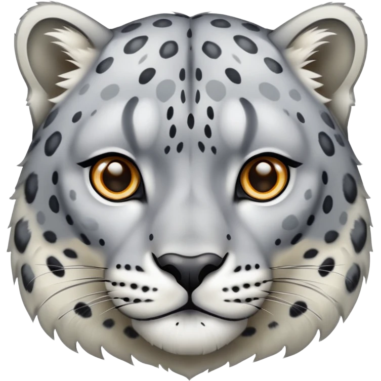 snow leopard emoji