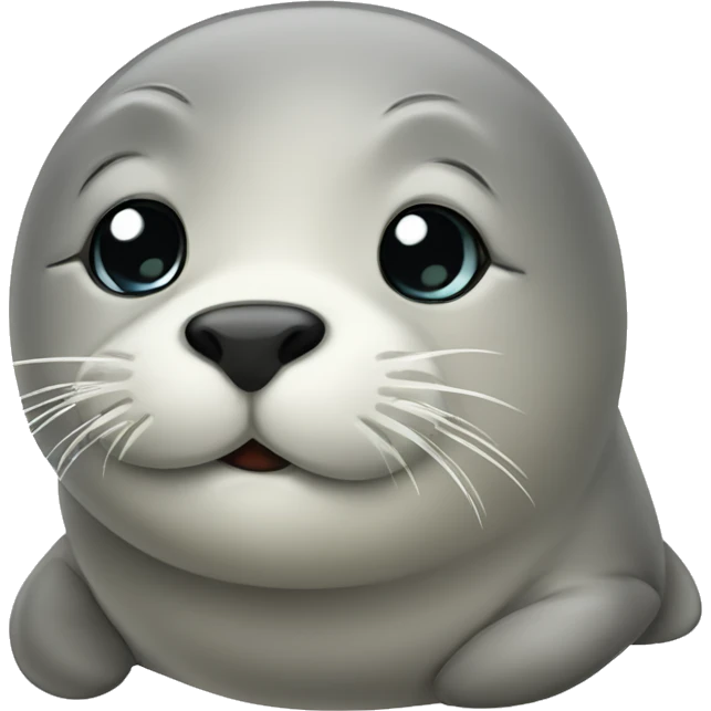 Cute seal emoji