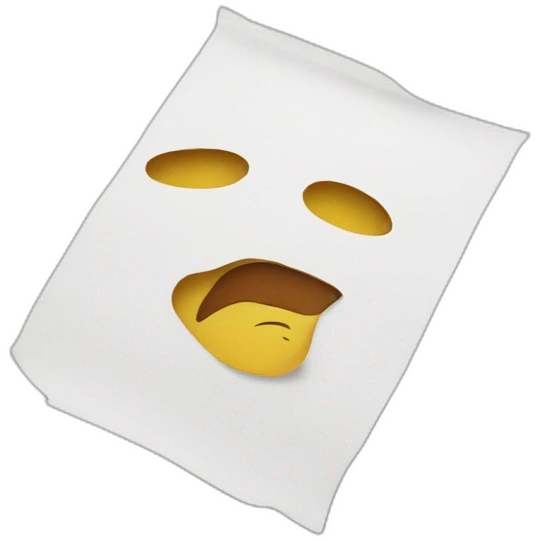 rectangular piece of paper with a woman on it emoji