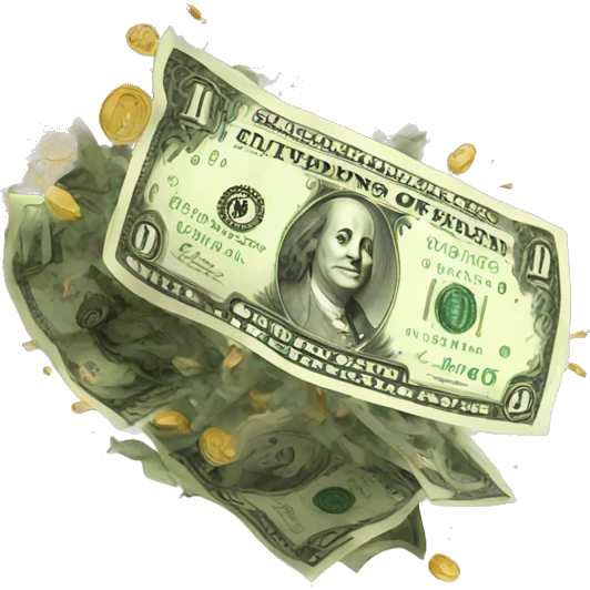 money exploding emoji