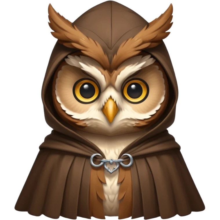 owl in cloak emoji