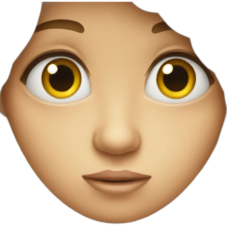 big eyes emoji