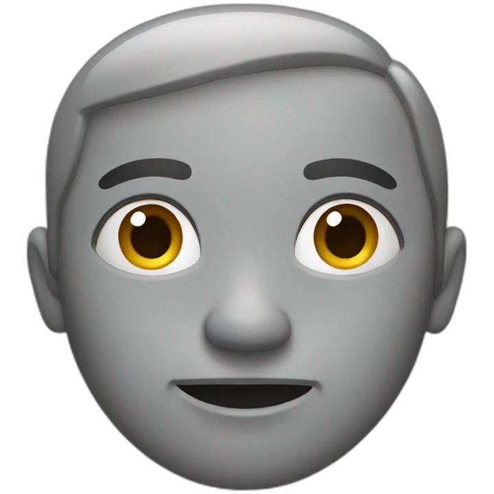 grey emoji