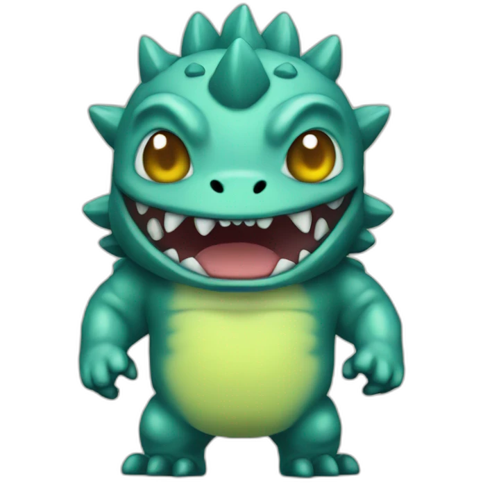 chibi kaiju emoji