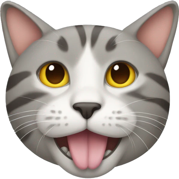 Cat with toe nails emoji