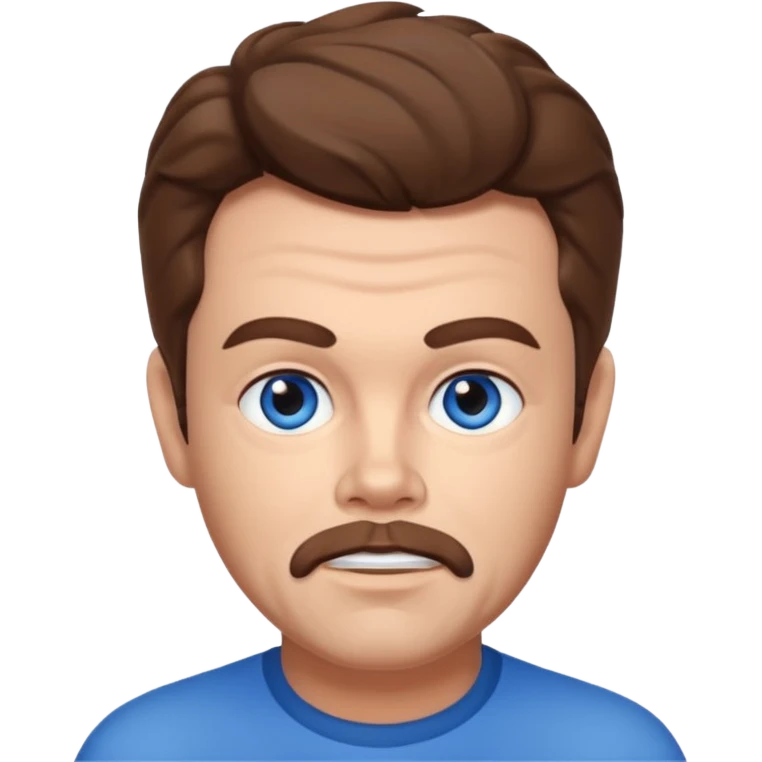 Russ Tamblyn with blue eyes, brown hair emoji