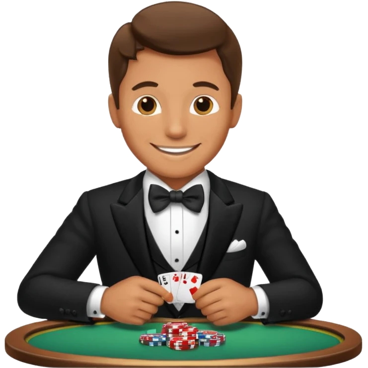 high roller wagering on casino games emoji