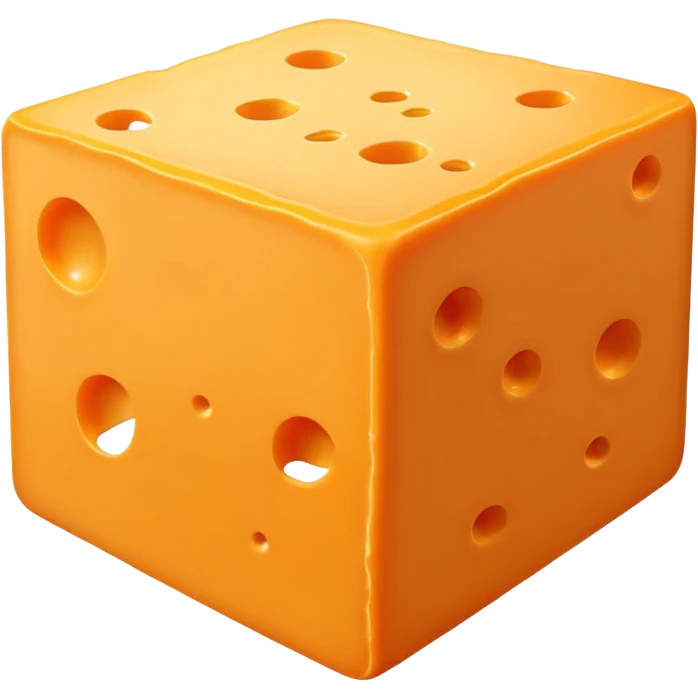 1 square sheet of cheddar cheese emoji