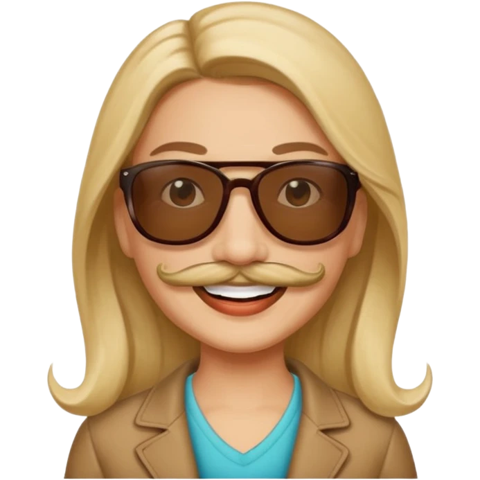 Crear un emoji de el cantante de cuarteto "La mona Jiménez" emoji