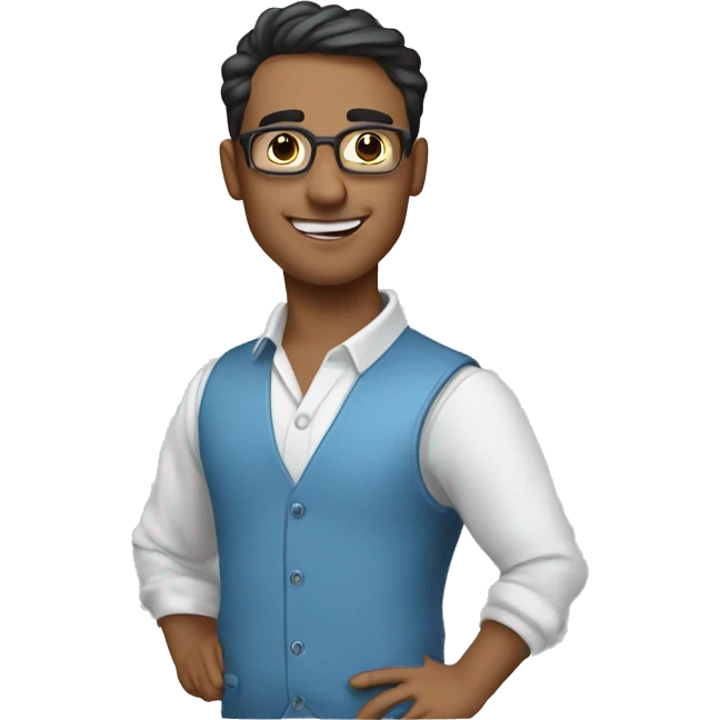 Nikhil rocking the presentation on generative ai emoji