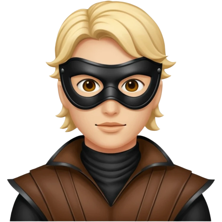bdsm slave leather mask emoji