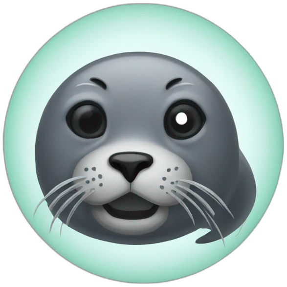 menacing seal emoji