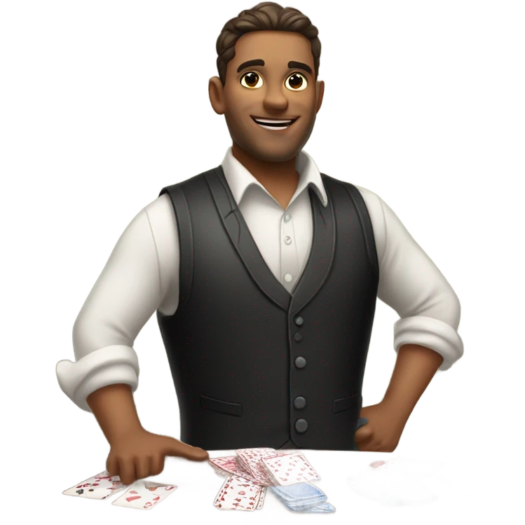 card dealer emoji