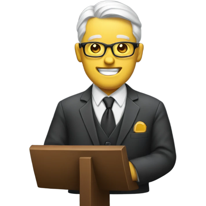 auctioneer emoji