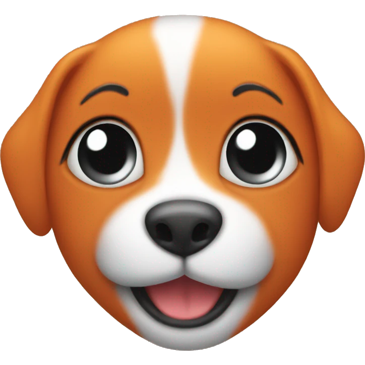 cute orange emoji