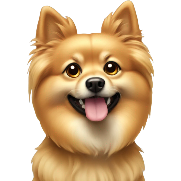spitz dog golden emoji