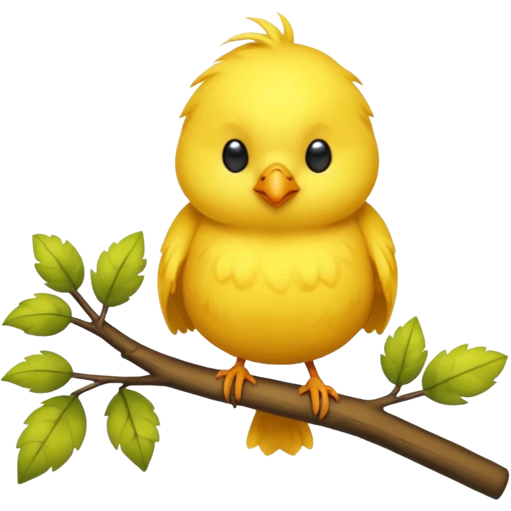 yellow bird emoji