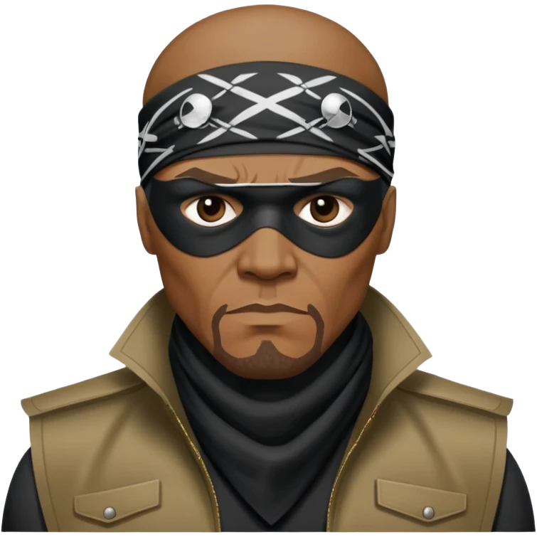 nick fury with one-eye bandana emoji