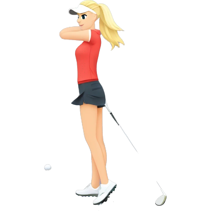 Paige spiranac golfing emoji