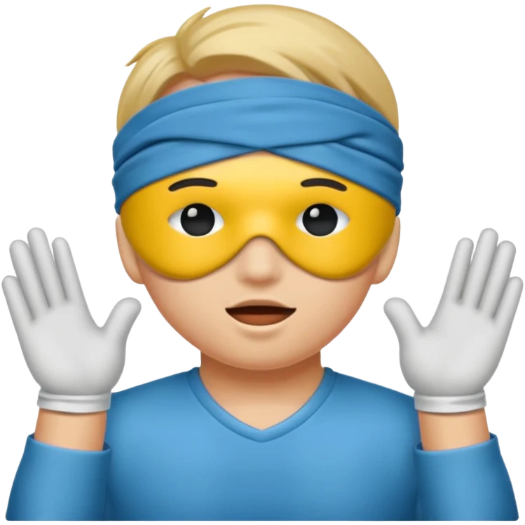 Blindfold emoji