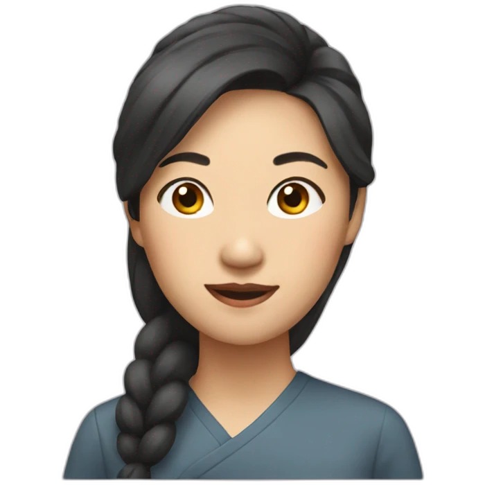 asian woman emoji