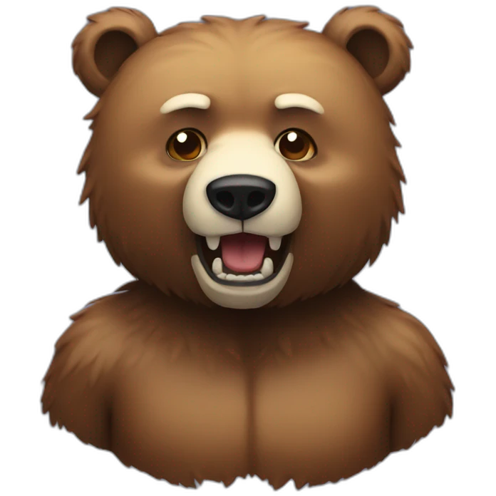 great full dead bear emoji