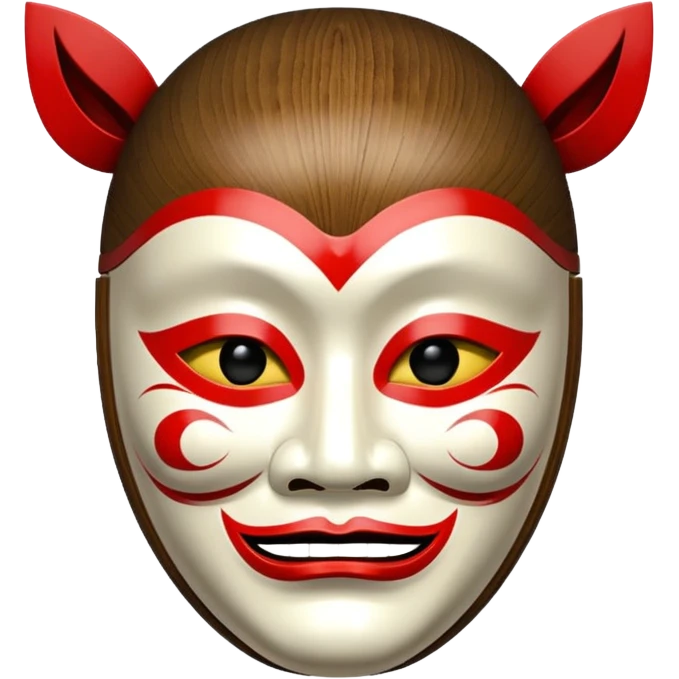 Japanese Noh Mask emoji