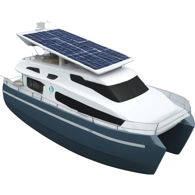 electric catamaran solar emoji
