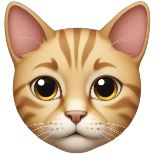 cat with a side eye emoji