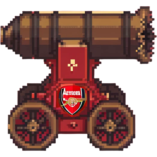 Arsenal Football Club cannon emoji