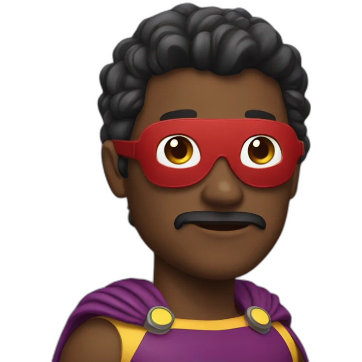 Vigine superhero emoji