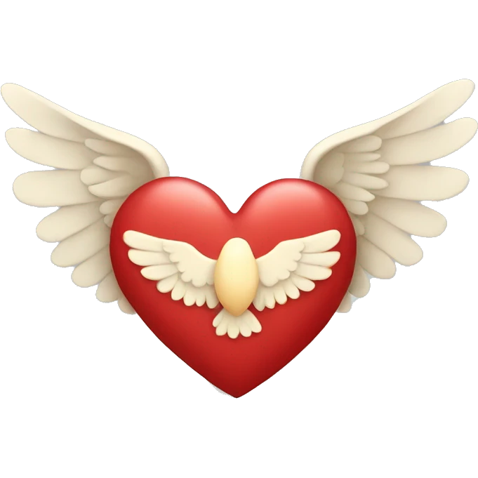a heart with wings  emoji