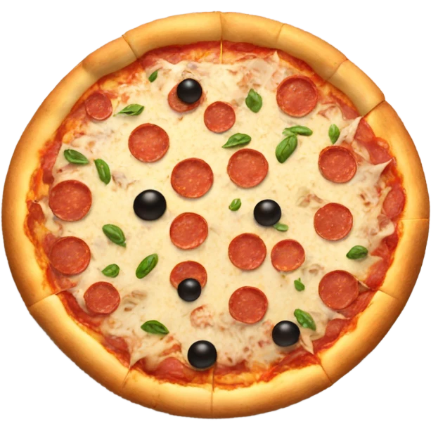 Pizza blanco emoji