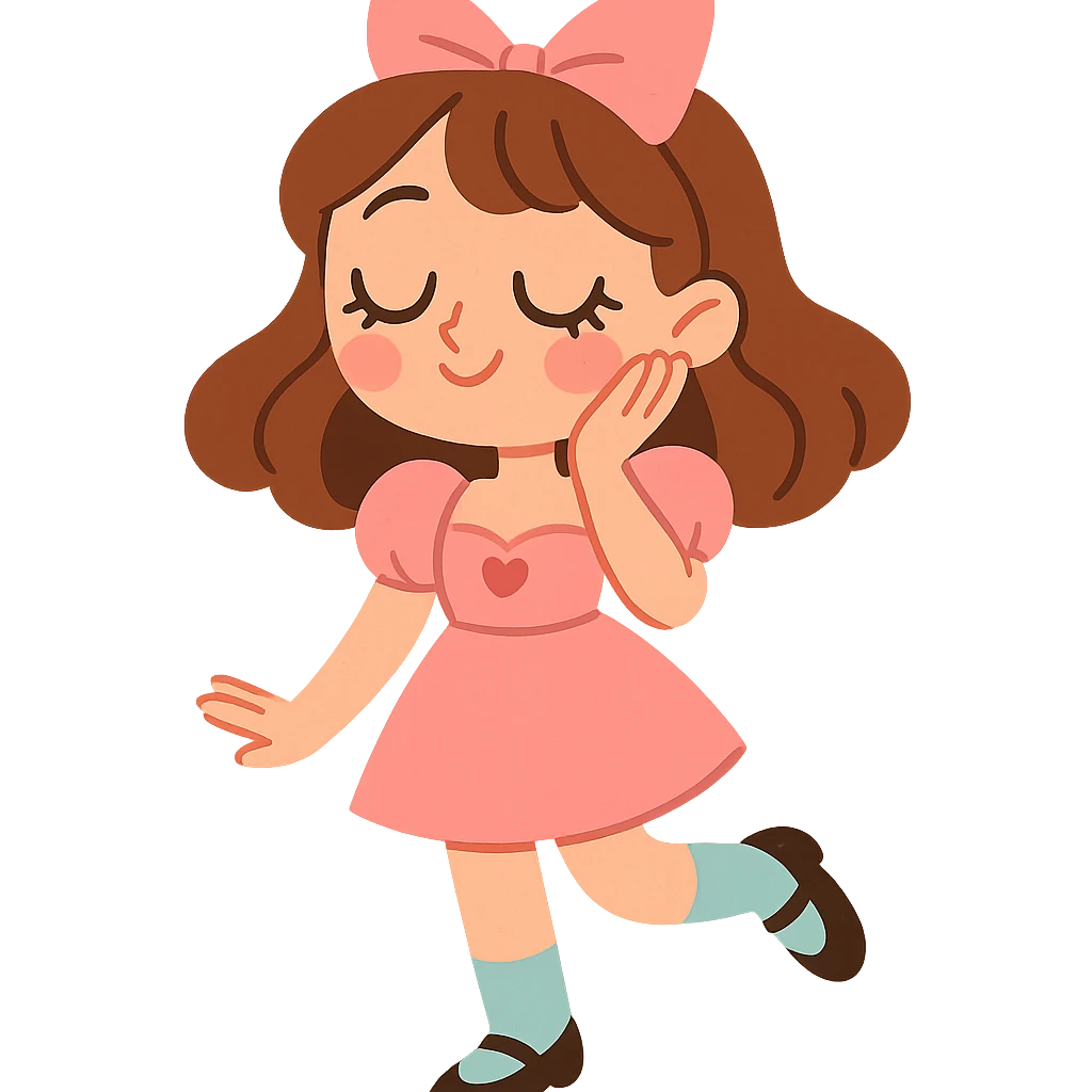 coquette girl emoji