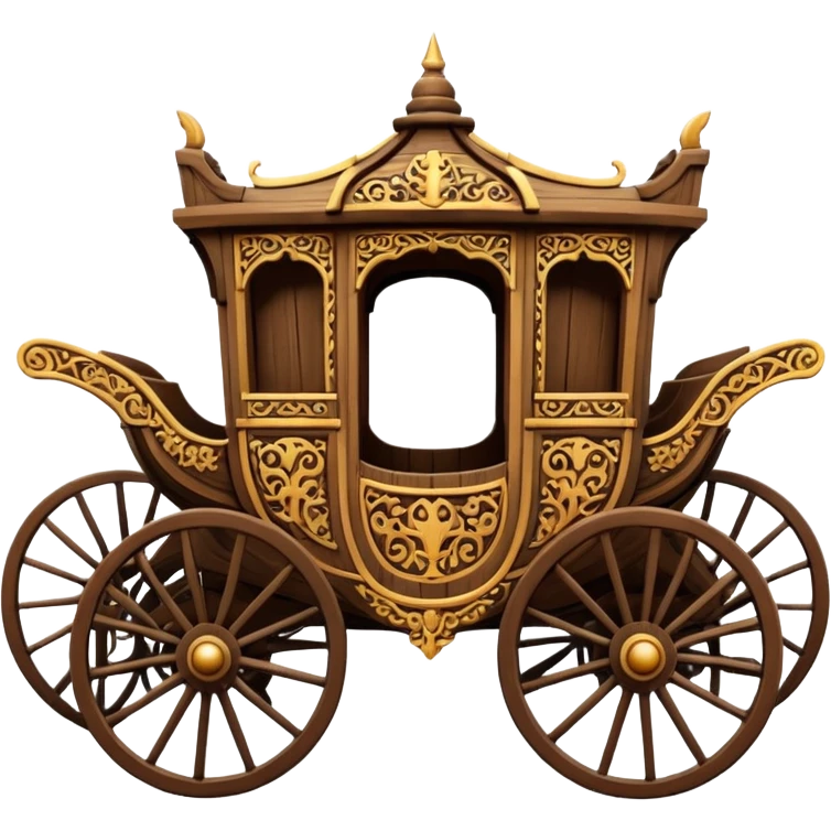 medieval carriages emoji