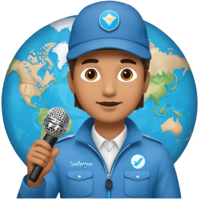 salesforce man at world tour emoji