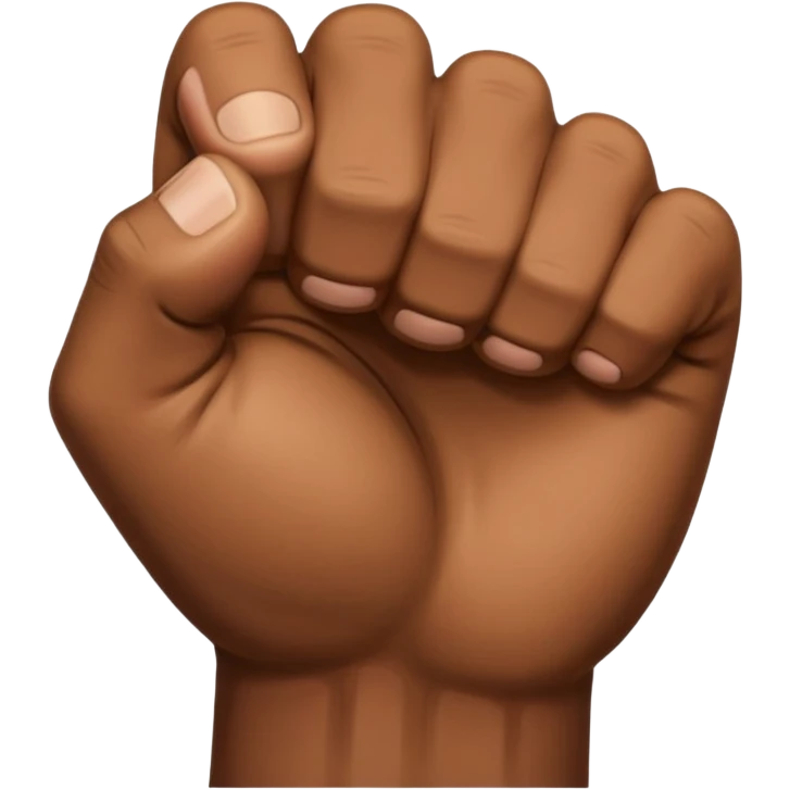 Bite one's fist emoji