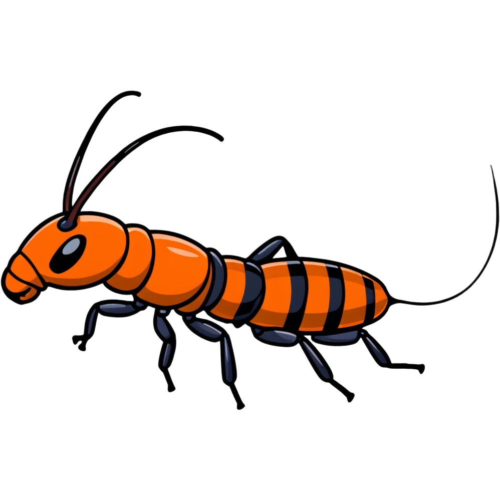 realistic earwig emoji