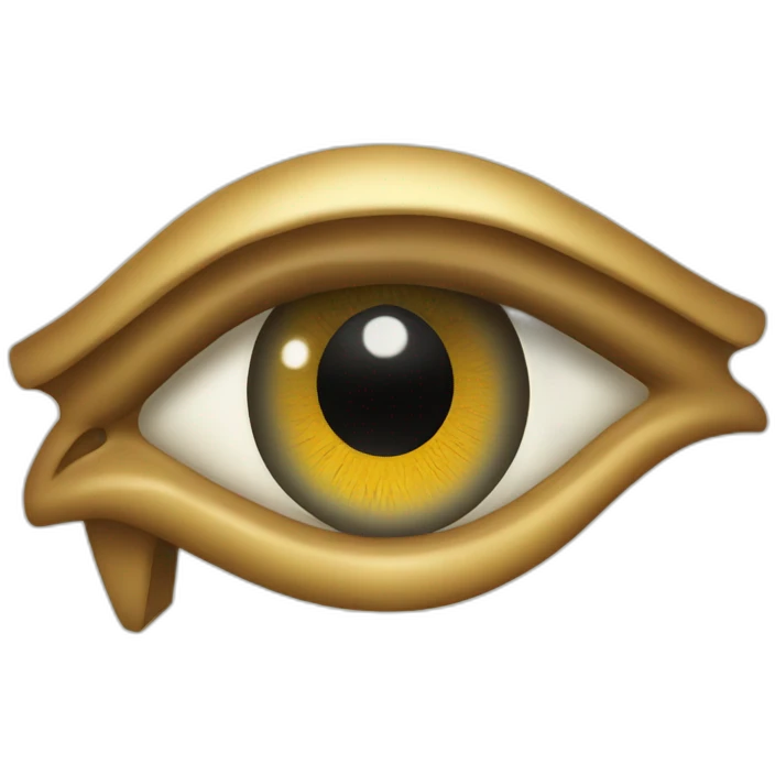 Ancient Egypt eye emoji
